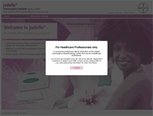 Tablet Screenshot of jadelle.com